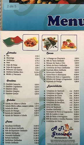 Avaliações doTi Gracinda em Albufeira - Restaurante
