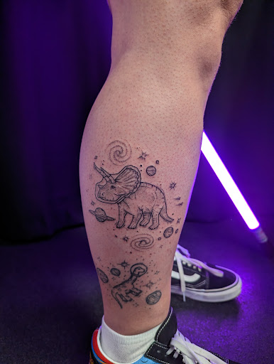 Explore simple line work tattoo ideas, creative tattoo ideas in Spokane, available at Fortunata Tattoo Studio
