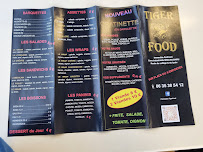 Menu / carte de TIGER FOOD à Prunelli-di-Fiumorbo
