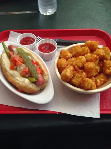 American Restaurant «The Hot Dog Shop», reviews and photos, 6405 Brittmoore Rd #16, Houston, TX 77041, USA