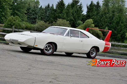 Tony's Mopar Parts (parts for 60s + 70s Plymouth + Dodge Muscle Cars)