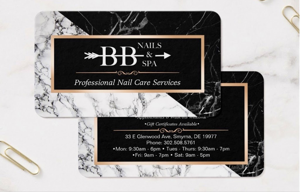 BB Nails & Spa Smyrna, DE 19977 Services and Reviews