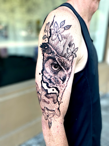 Explore mens tattoo forearm ideas, creative tattoo ideas in Savannah, available at tattoos by delan
