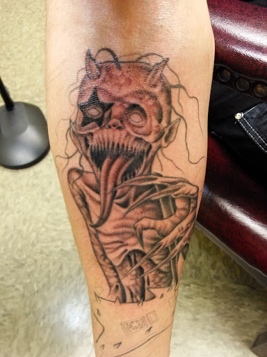 Explore sons of anarchy tattoo ideas, creative tattoo ideas in Eden Prairie, available at Canvas Tattoo Studio