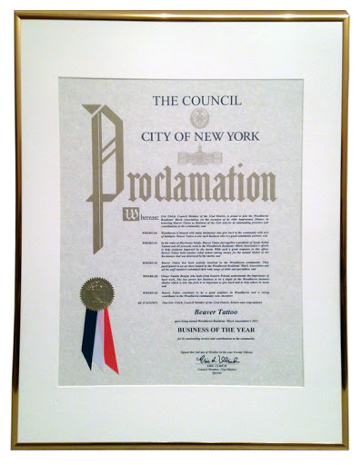 Tattoo Shop «Beaver Tattoo», reviews and photos, 94-02 Jamaica Ave, Woodhaven, NY 11421, USA