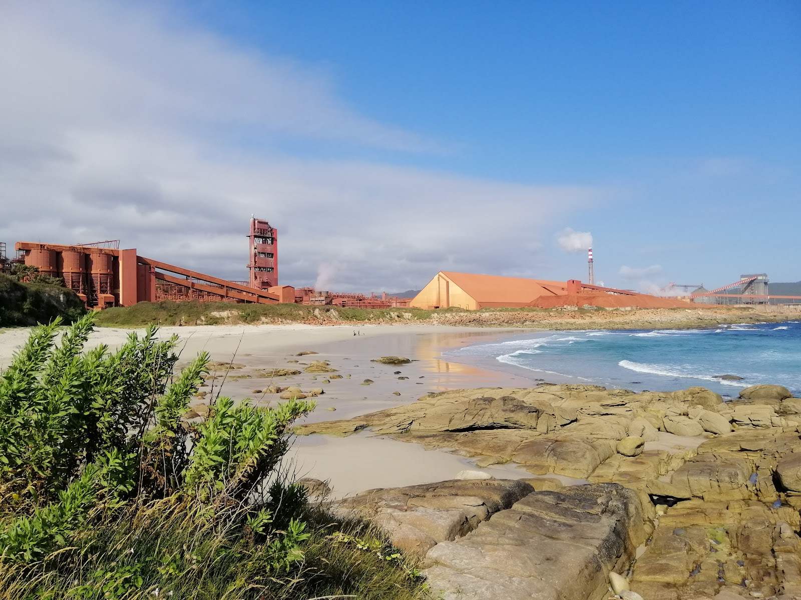 Foto di Praia Limosa con una superficie del sabbia beige