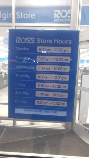 Clothing Store «Ross Dress for Less», reviews and photos, 484 Randall Rd, South Elgin, IL 60177, USA