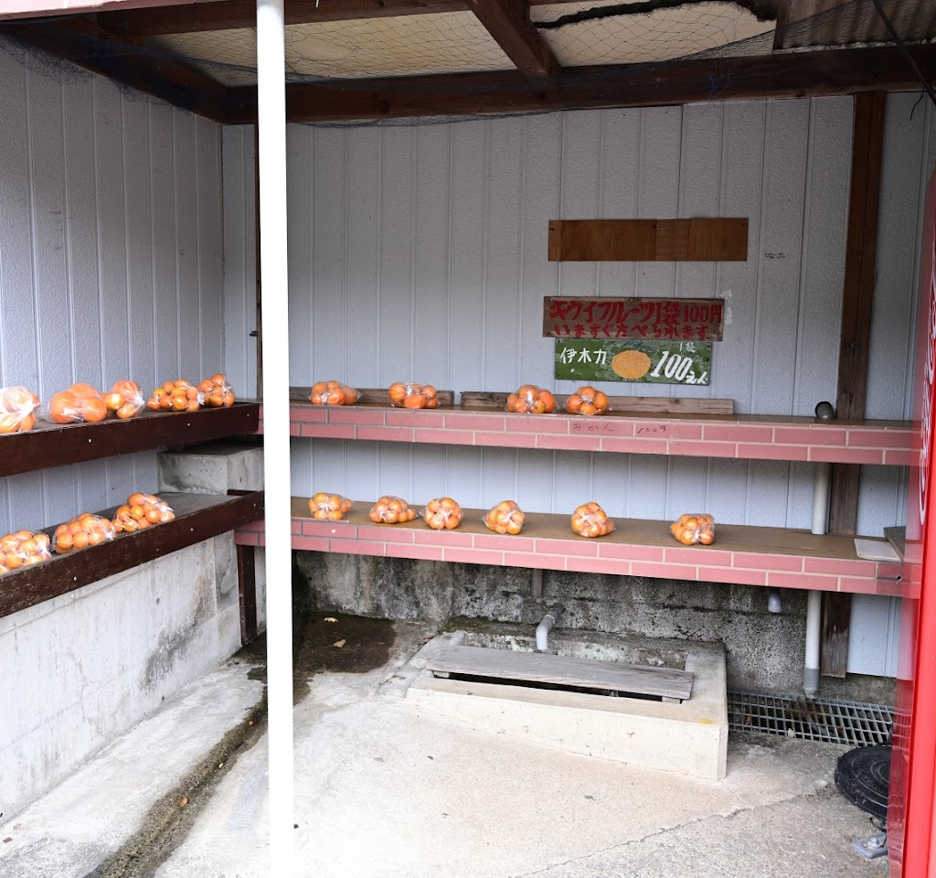 伊木力みかん、産地直売所・だんだん畑十選、看板設置場所