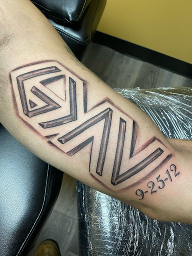 Explore aa tattoo ideas, creative tattoo ideas in Warner Robins, available at Untold Pain Tattoo Studio