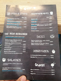 Restaurant LA BAULE FISH AND CHIPS à La Baule-Escoublac (le menu)