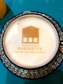 Cappuccino du Restaurant servant le petit-déjeuner Marinette à Nice - n°6
