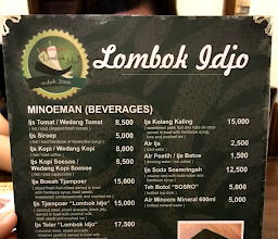 Lombok Idjo Jogja Diponegoro photo