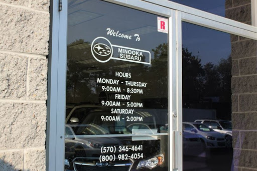 Subaru Dealer «Minooka Subaru», reviews and photos, 4141 Birney Ave, Moosic, PA 18507, USA