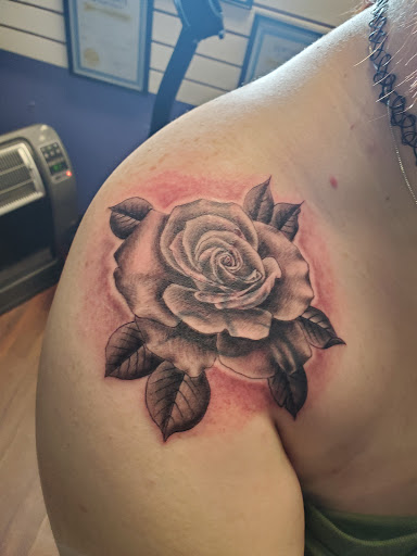 Explore coastal tattoo ideas, creative tattoo ideas in Tupelo, available at Primal Ink Tattoo Studio