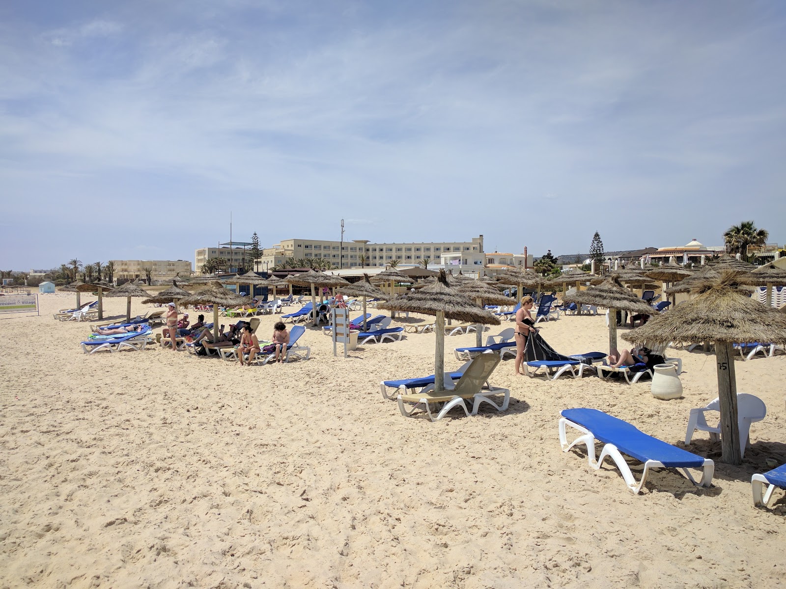 Foto di Plage de Hammamet II e l'insediamento
