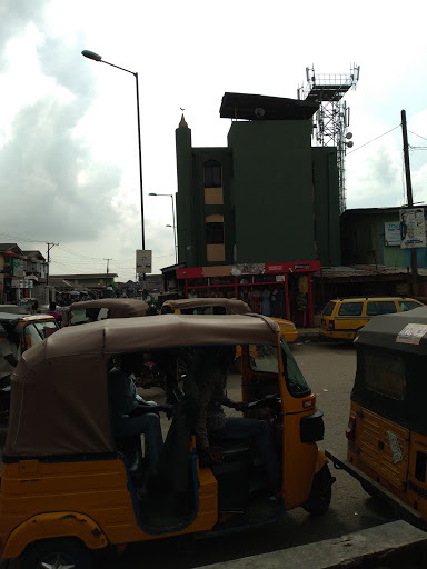 Ogo Oluwa Central Mosque, Isolo Rd, Mushin, Lagos, Nigeria, Mosque, state Lagos