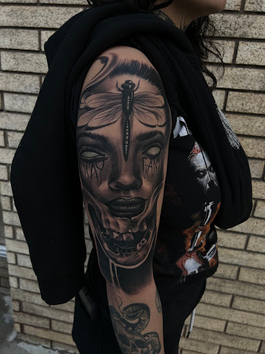 Explore army veteran tattoo ideas, creative tattoo ideas in Downey, available at Dotta Ink Tattoo & Piercing Parlour