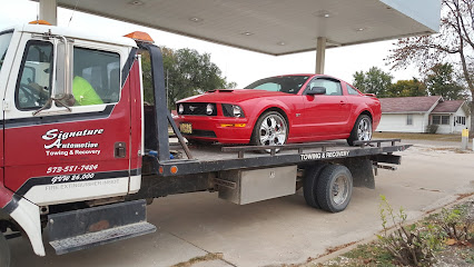 Signature Automotive towing and recovery