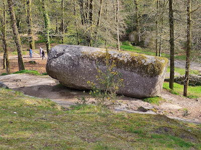 La Roche Tremblante à Huelgoat