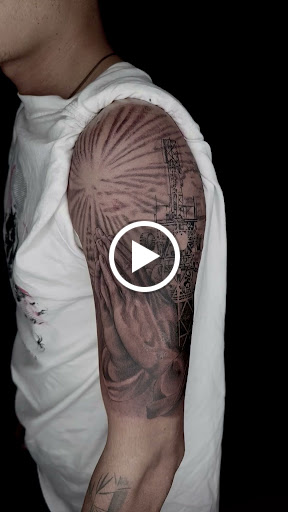 Explore bigfoot tattoo ideas, creative tattoo ideas in Norcross, available at Brotherhood Tattoo