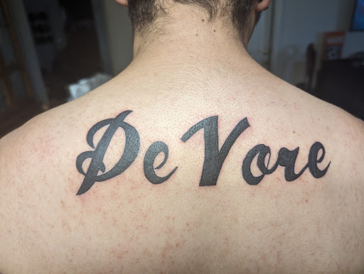 Explore hei hei tattoo ideas, creative tattoo ideas in Hesperia, available at Logic Ink Tattoo & Piercing