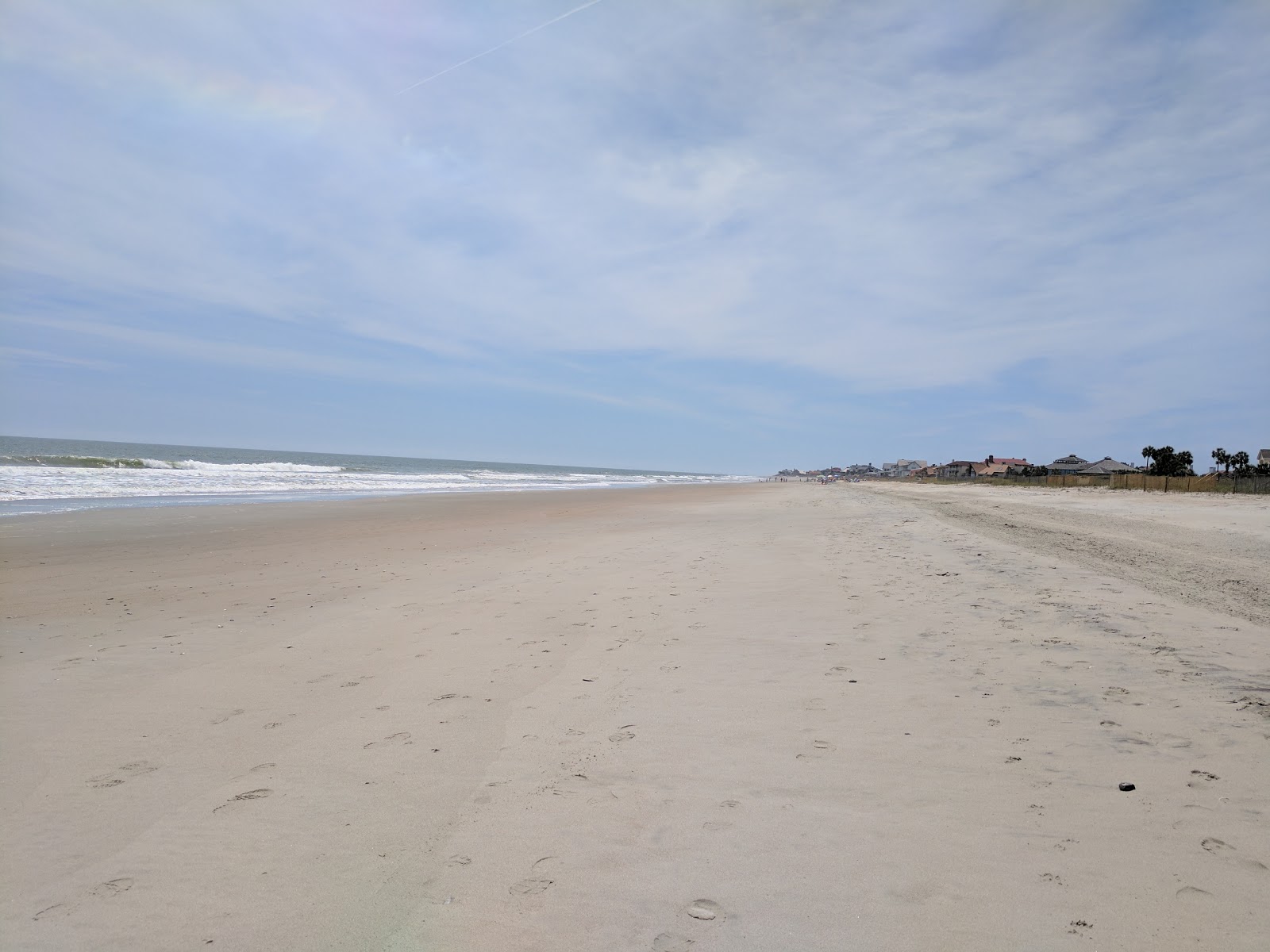 Foto von Debidue beach mit beiger sand Oberfläche