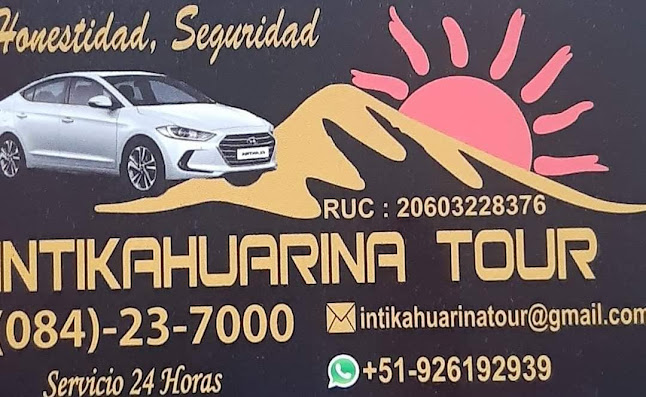 Taxi cusco intikahuarina tour