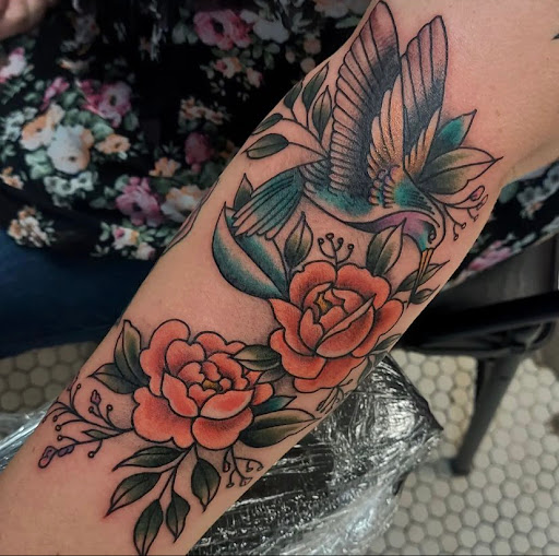 Explore farm tattoos ideas, creative tattoo ideas in Mobile, available at Old Familiar Tattoo Company