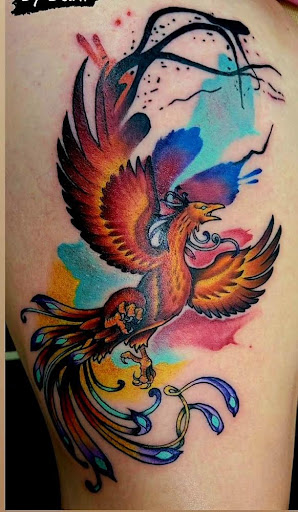 Explore knee tattoo ideas for woman, creative tattoo ideas in Summerfield, available at Diamond Tattoos & Body Piercings
