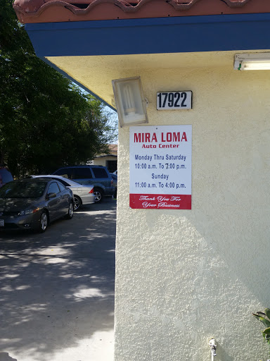 Mira Loma Auto Center, 17922 E Foothill Blvd, Fontana, CA 92335, USA, 