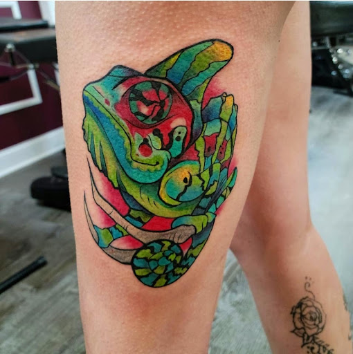Explore middle finger tattoo ideas, creative tattoo ideas in Westland, available at Premier Tattoo Company Westland