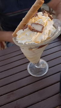 Crème glacée du Restaurant méditerranéen Plage La Rascasse à Sainte-Maxime - n°1