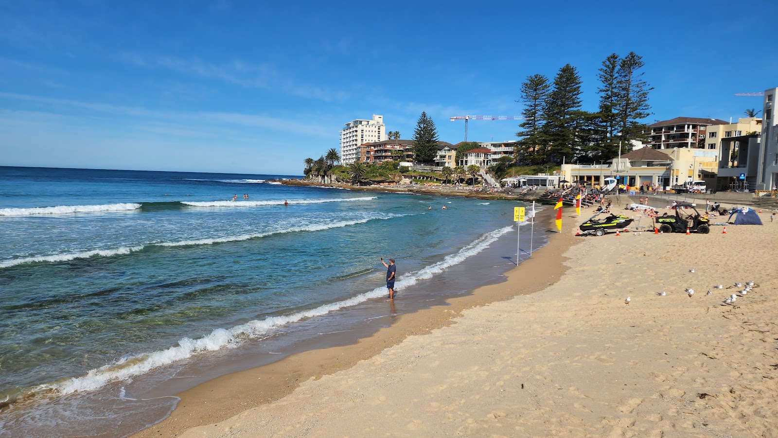 Zdjęcie South Cronulla Beach z powierzchnią beżowy piasek