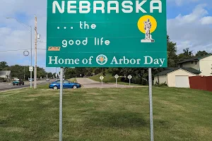 Nebraska Welcome Sign image