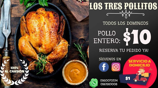 Opiniones de LOS TRES POLLITOS en Cuenca - Restaurante