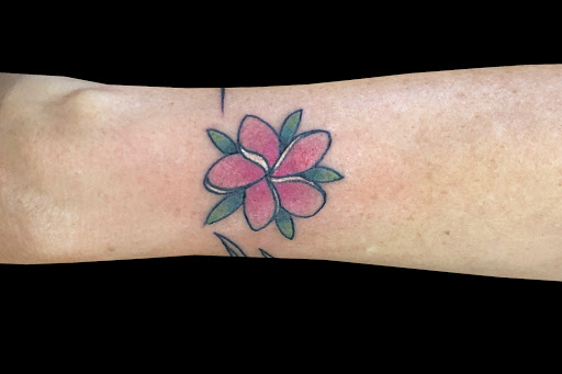 Explore dog love tattoo ideas, creative tattoo ideas in Lahaina, available at Sweet Trade Tattoo