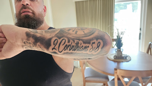 Explore tattoo fill ideas, creative tattoo ideas in Pine Brook, available at Mr Ink Tattoo Studio