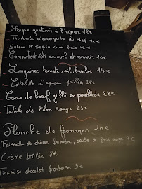 Restaurant Au Four Saint Louis à Carcassonne menu