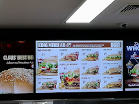 Menu / carte de BURGER KING Deutschland GmbH à Monschau