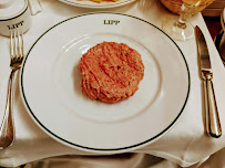 Steak tartare du Restaurant français Brasserie Lipp à Paris - n°5