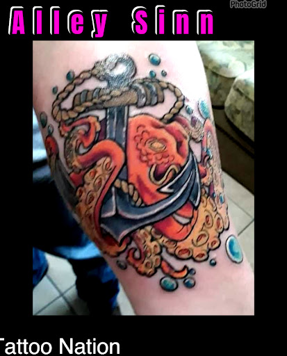 Explore gladiator tattoo ideas, creative tattoo ideas in Corpus Christi, available at Tattoo Nation Tattoo & Body Piercing Studio