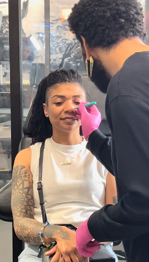 Explore catfish tattoo ideas, creative tattoo ideas in Lawrenceville, available at Black Cloud Tattoo and Piercing