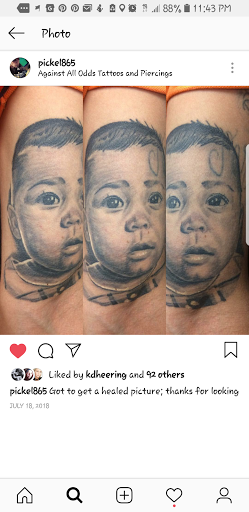 Explore dragon ball z tattoo ideas, creative tattoo ideas in Powell, available at Against All Odds Tattoos and Piercings