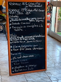 Menu / carte de La Table d'Étienne à Châteauneuf-les-Martigues