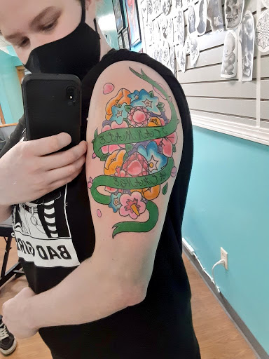 Explore marine tattoo ideas, creative tattoo ideas in Massillon, available at Redtail Tattoo Co.