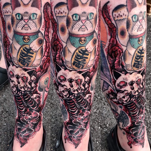 Find octopus tattoo ideas for your next unique tattoo in Milford at Golden Hammer Tattoo Studios