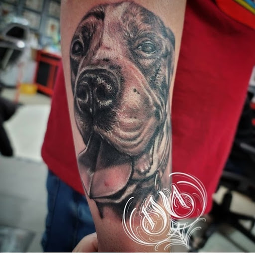 Explore the marathon continues tattoo ideas, creative tattoo ideas in Schaumburg, available at Atmosphere Tattoo Gallery - Schaumburg