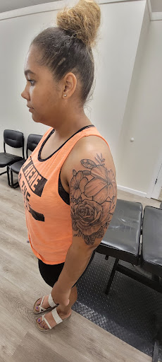 Explore tattoo ideas on calf, creative tattoo ideas in Conway, available at Primal Urge Tattoos