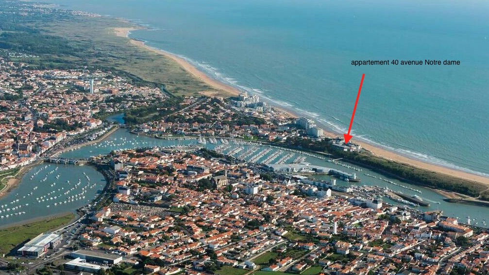 Location Appartement - Vue sur port - Saint Gilles Croix de vie à Saint-Gilles-Croix-de-Vie (Vendée 85)
