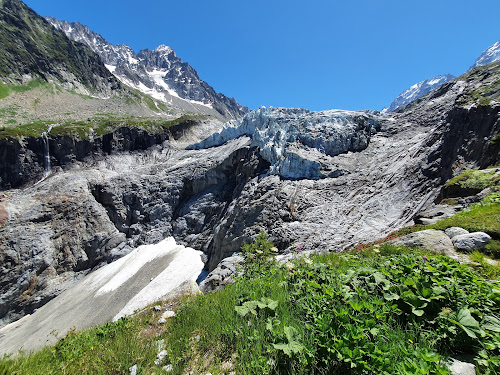 point de vue Glacier d'Argentière à Chamonix-Mont-Blanc